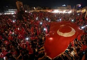 Turkey rounds up plot suspects after thwarting coup against Erdogan