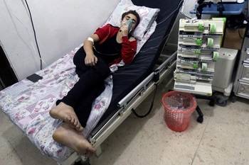 Suspected gas attack on Aleppo causes deaths, injuries