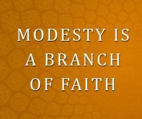 Modesty is a Part of Faith